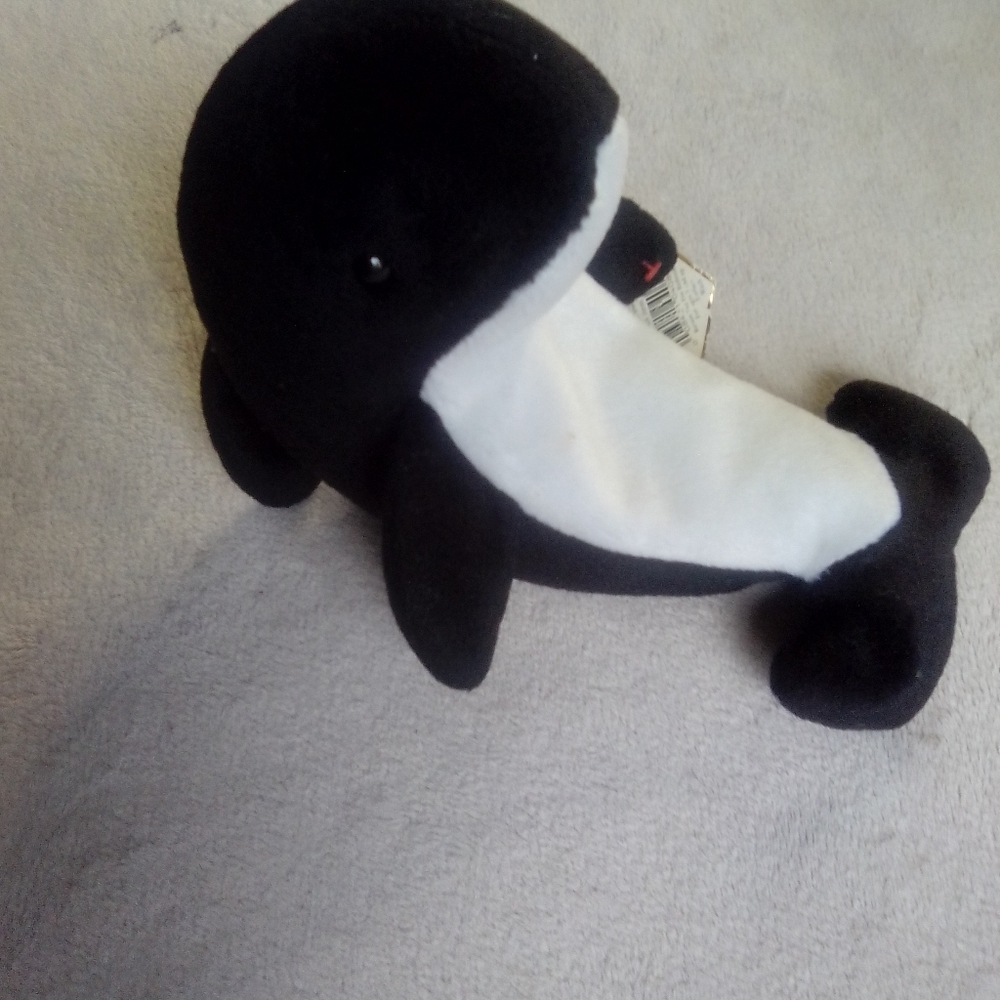 TY ,ORIGINAL, PVC, 96' Waves the Whale. - Picture 7 of 8